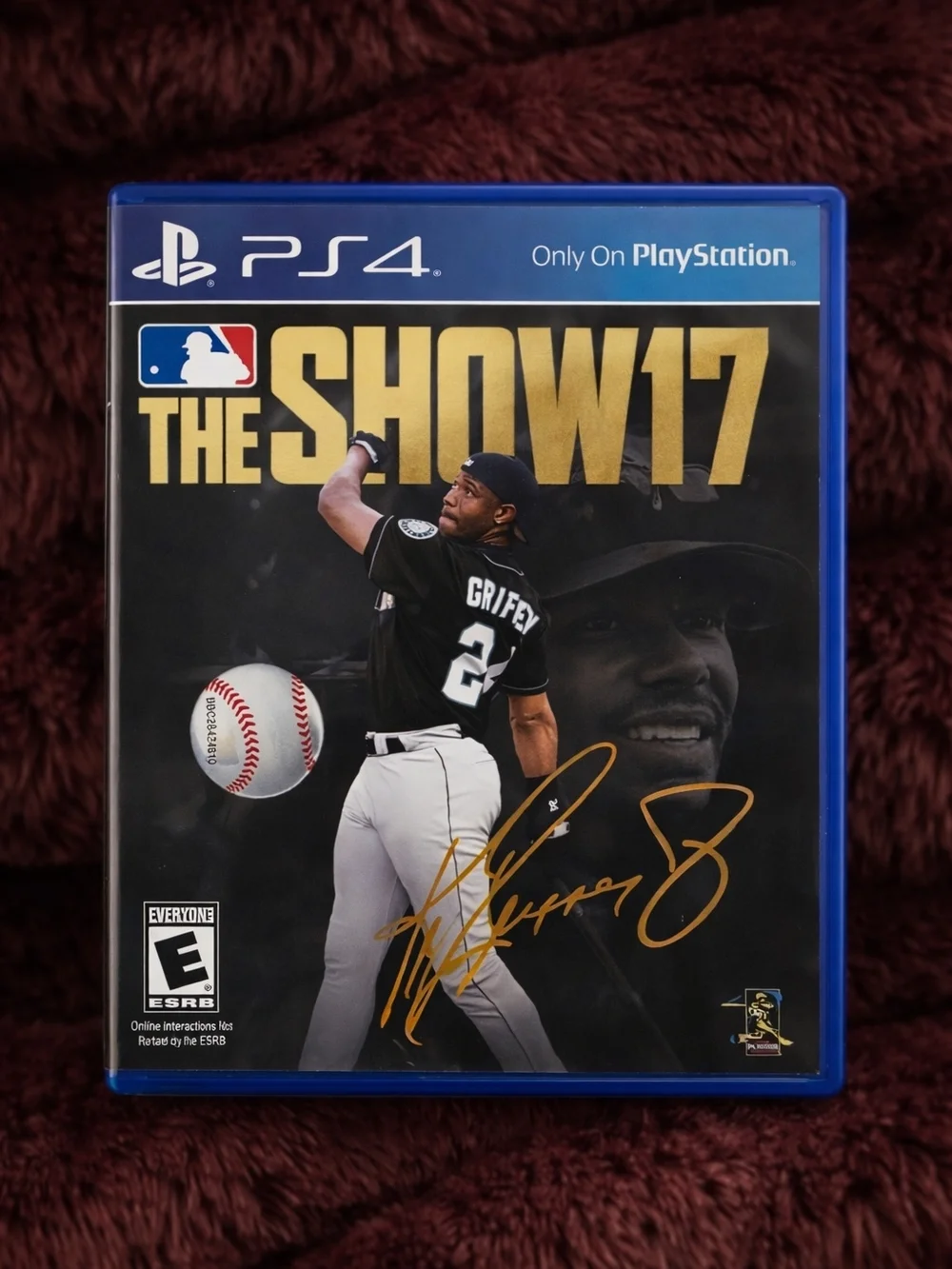 MLB The Show 17 PS4 Game - Black & Gold Cover
